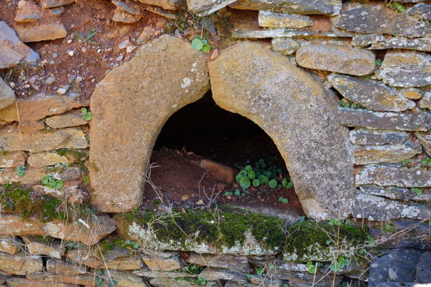 Détail du four à pain de Fayet