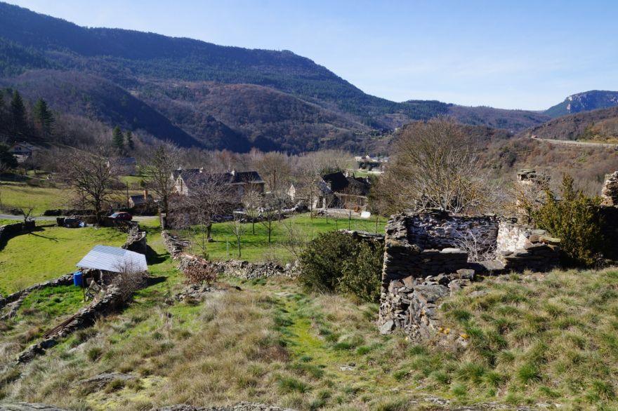 Vue de Fayet depuis ses hauteurs