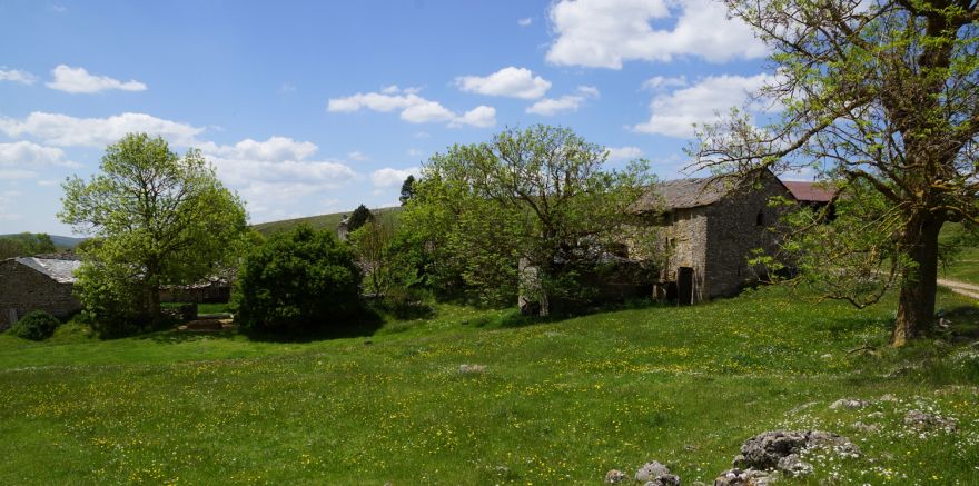 Vue de Saubert depuis le l'ouest