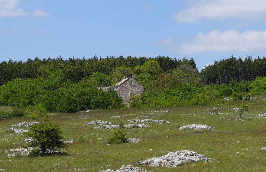 Vue de  Cazeneuve depuis Saubert