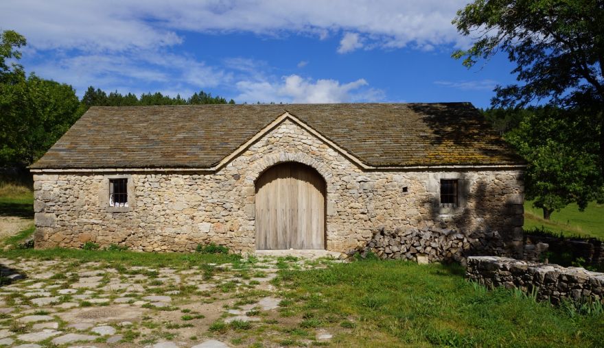 Grange restaurée à Fretma